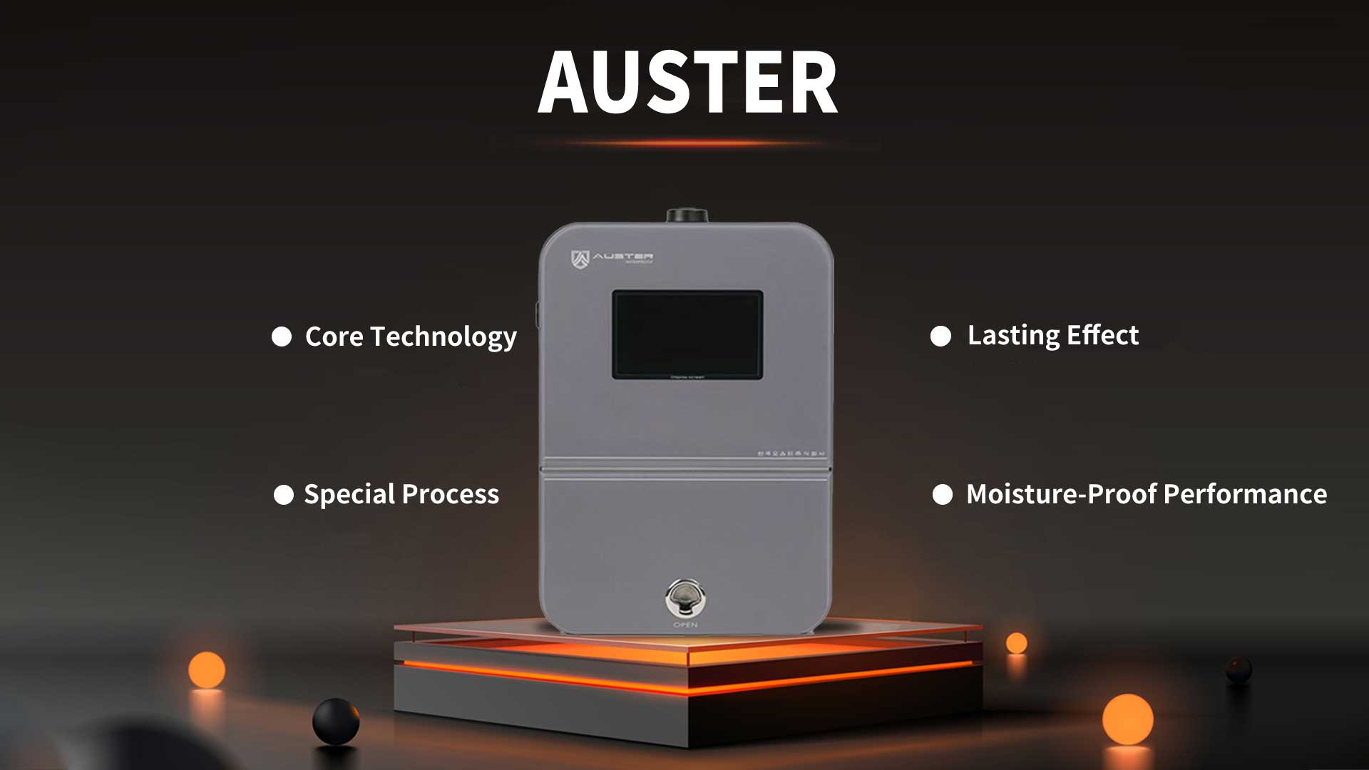 Korea AUSTER electro-osmosis moisture-proof equipment with triple permeation module and special craftsmanship, providing long-lasting anti-seepage performance